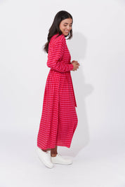 Casablanca Dress - Chilli/Pink