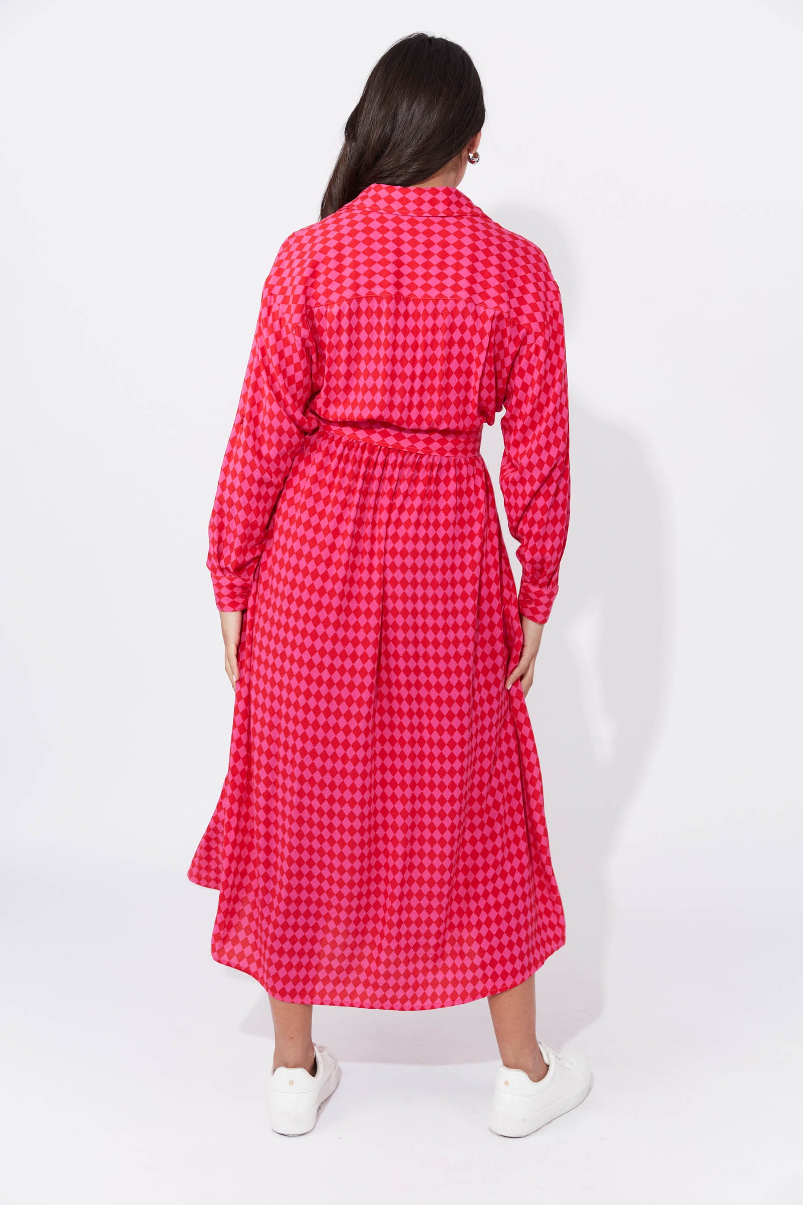 Casablanca Dress - Chilli/Pink