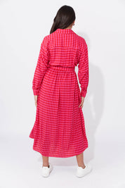 Casablanca Dress - Chilli/Pink