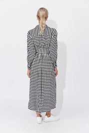 Casablanca Dress - White/Kohl