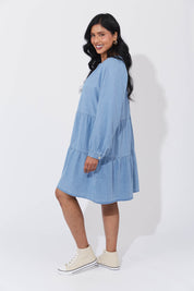 Austin Denim Dress - Denim