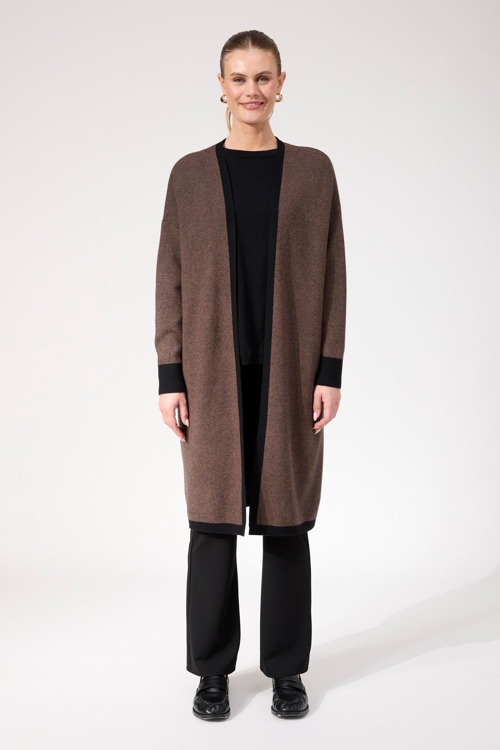 Monterosa Cardigan - Brown – The Haven Co