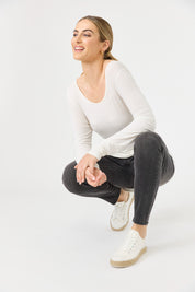 Basic Long Sleeve - White