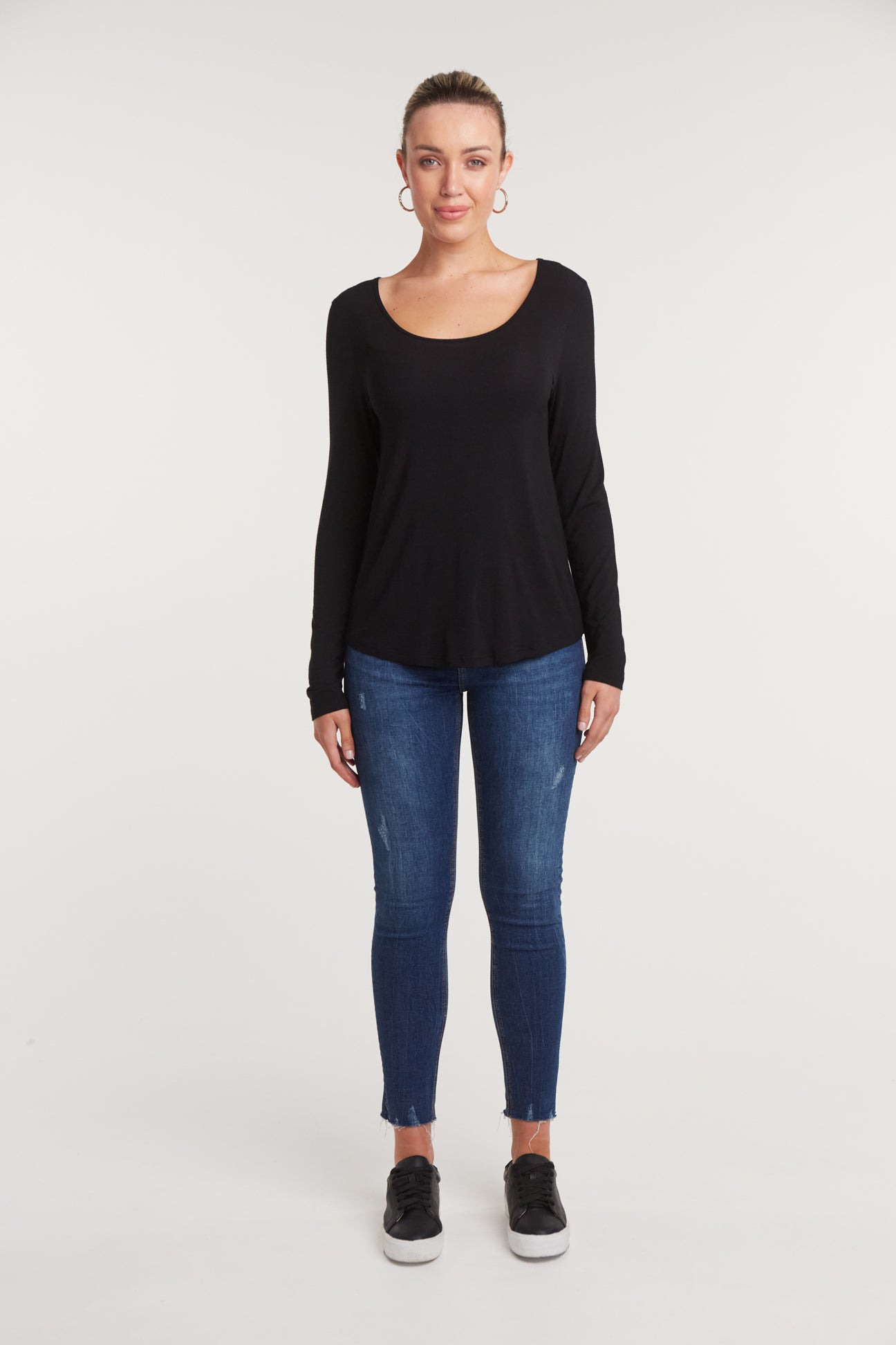 Basic Long Sleeve - Carbon - The Haven Co