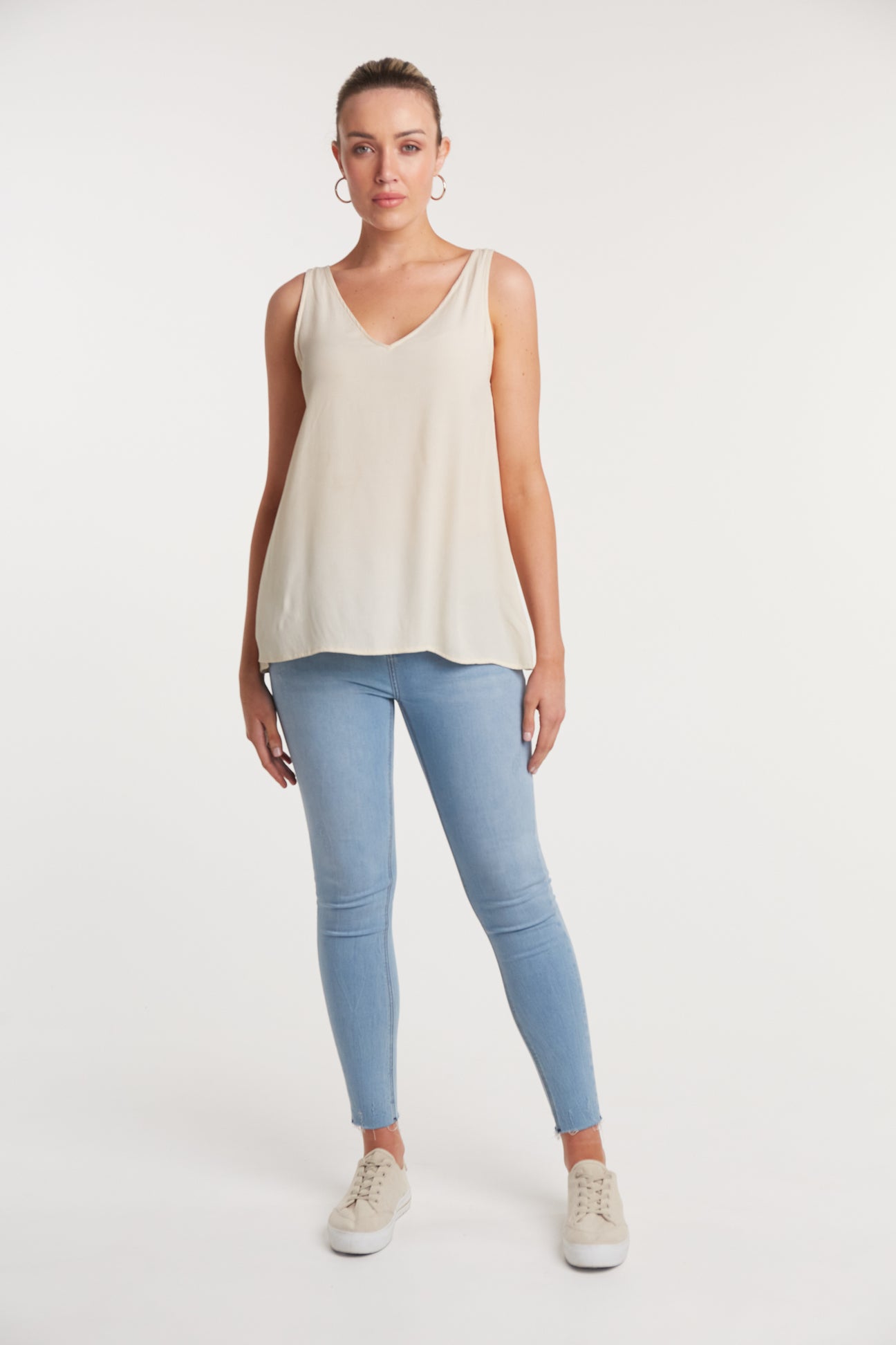 Basic Tank - Bisque - The Haven Co