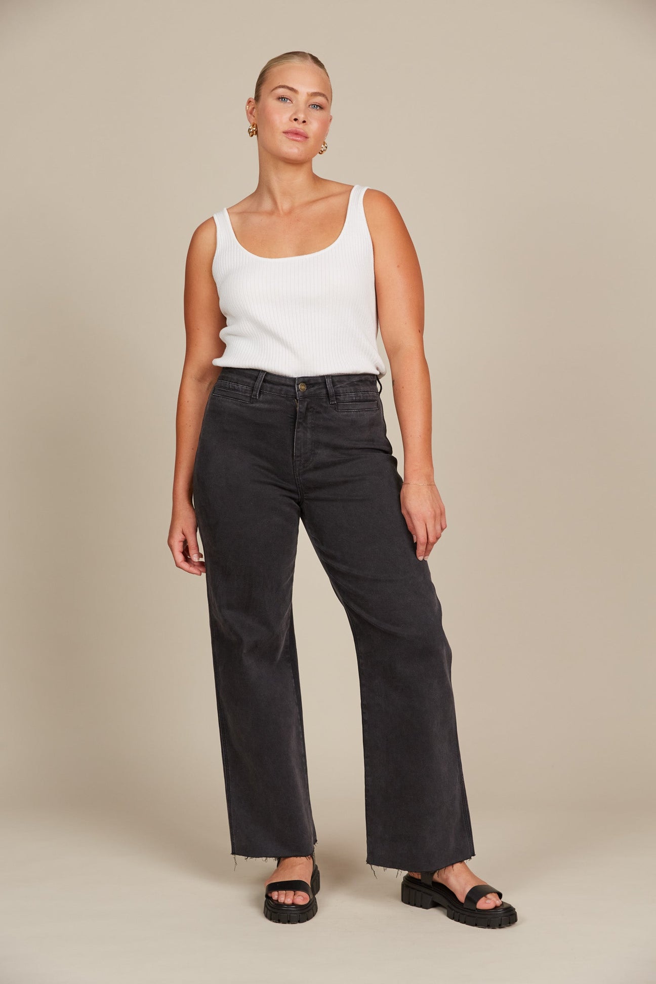 Tate Denim - Ash - The Haven Co