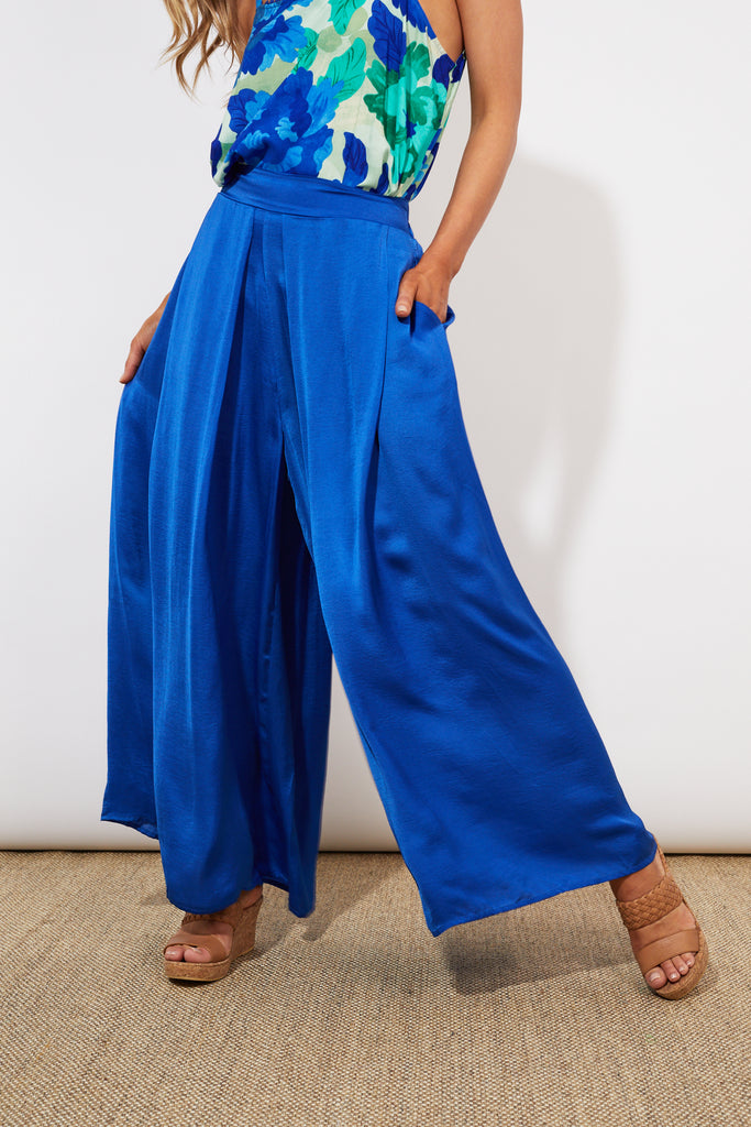 Barbados Pant - Cobalt - The Haven Co