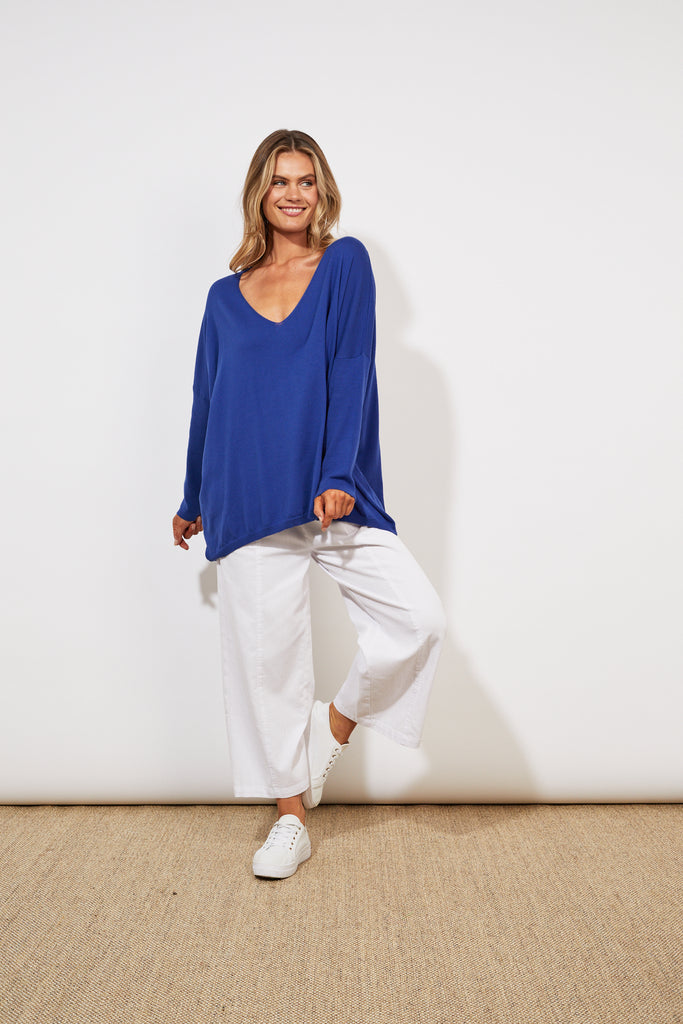 Tanna Knit - Cobalt - The Haven Co