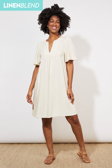 Tanna Dress - Sand - The Haven Co