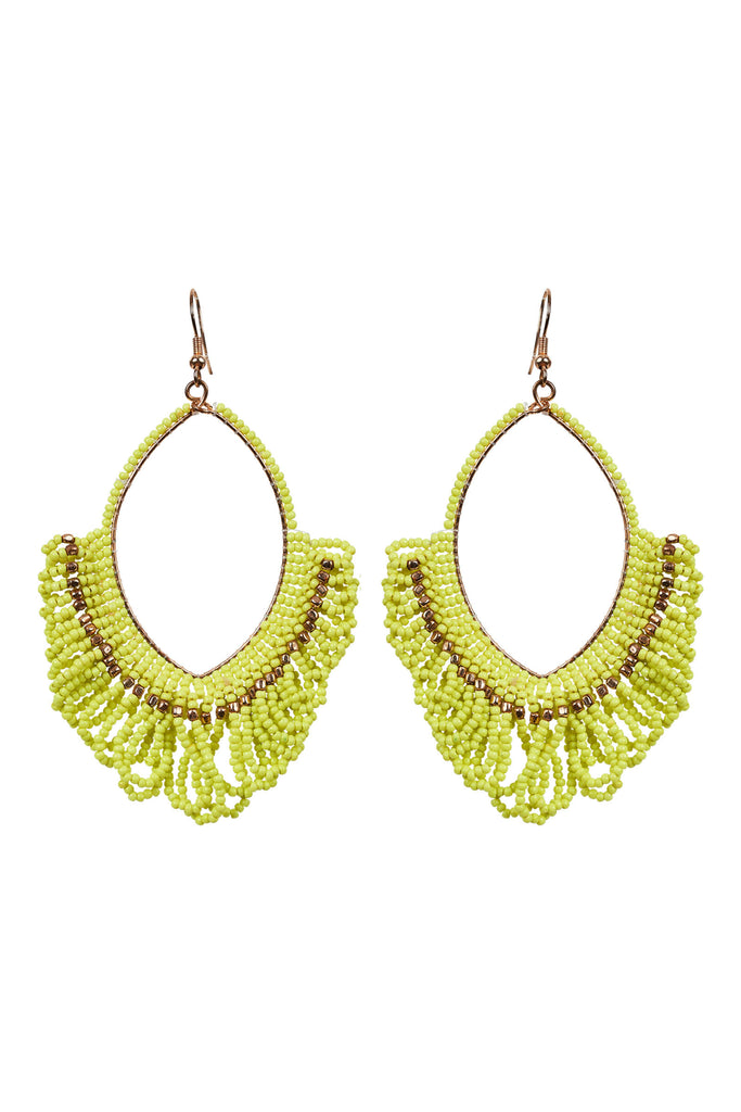 Tropic Drop Earring - Citrus - The Haven Co