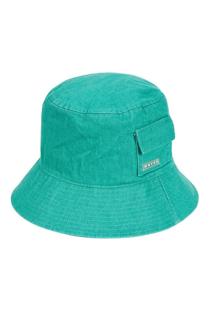Cayman Bucket Hat - Seagreen - The Haven Co