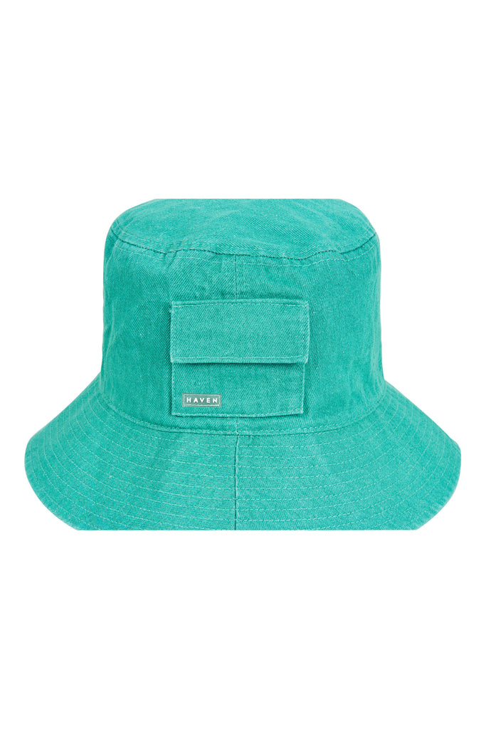 Cayman Bucket Hat - Seagreen - The Haven Co