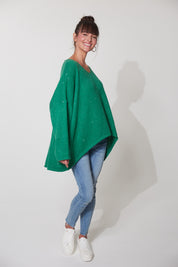 Abisko Jumper - Emerald - The Haven Co
