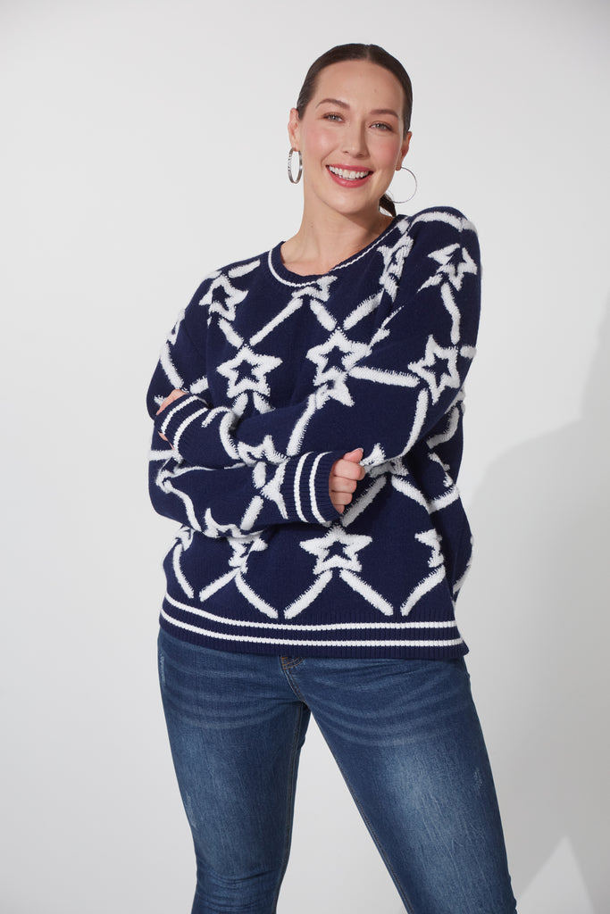 Tromso Jumper - Midnight - The Haven Co