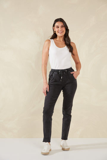 Dalton Denim Pant - Slate - The Haven Co