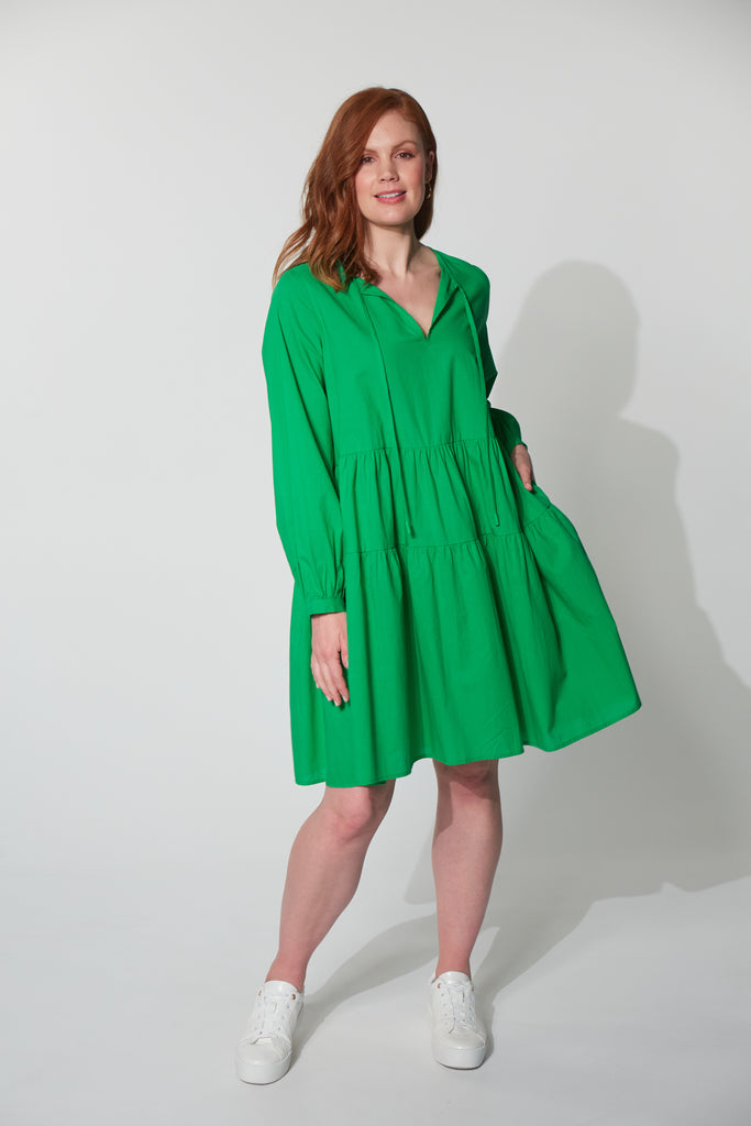 Montrose Dress - Evergreen - The Haven Co