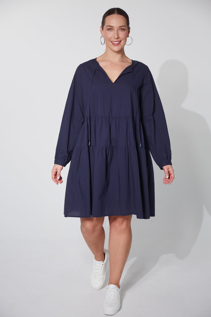 Montrose Dress - Midnight - The Haven Co