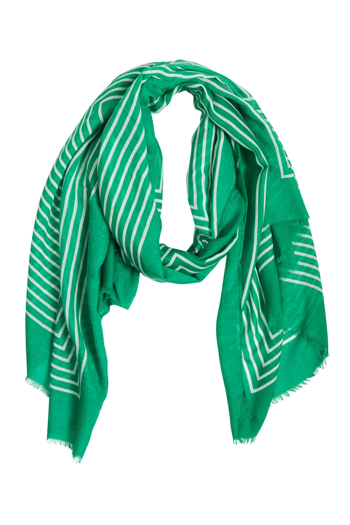 Braemar Scarf - Emerald - The Haven Co