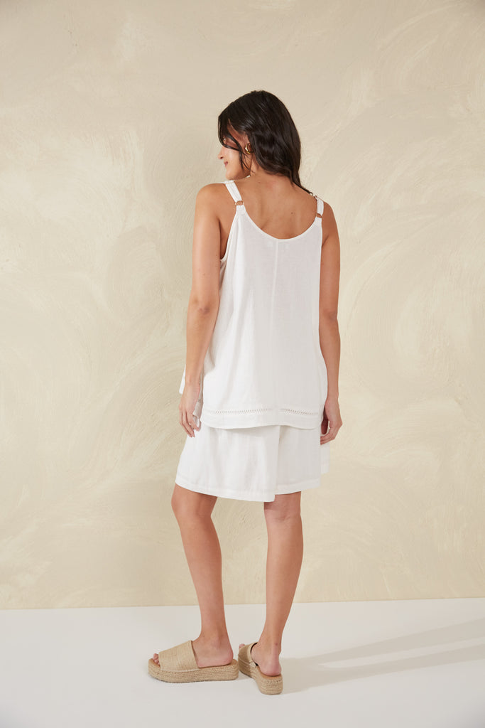 Sardinia Tank - Bianco - The Haven Co