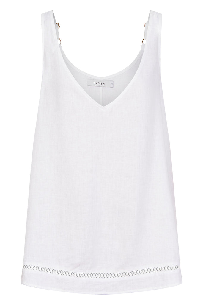 Sardinia Tank - Bianco - The Haven Co