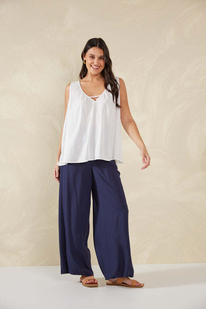 Lipari Tank - Bianco - The Haven Co