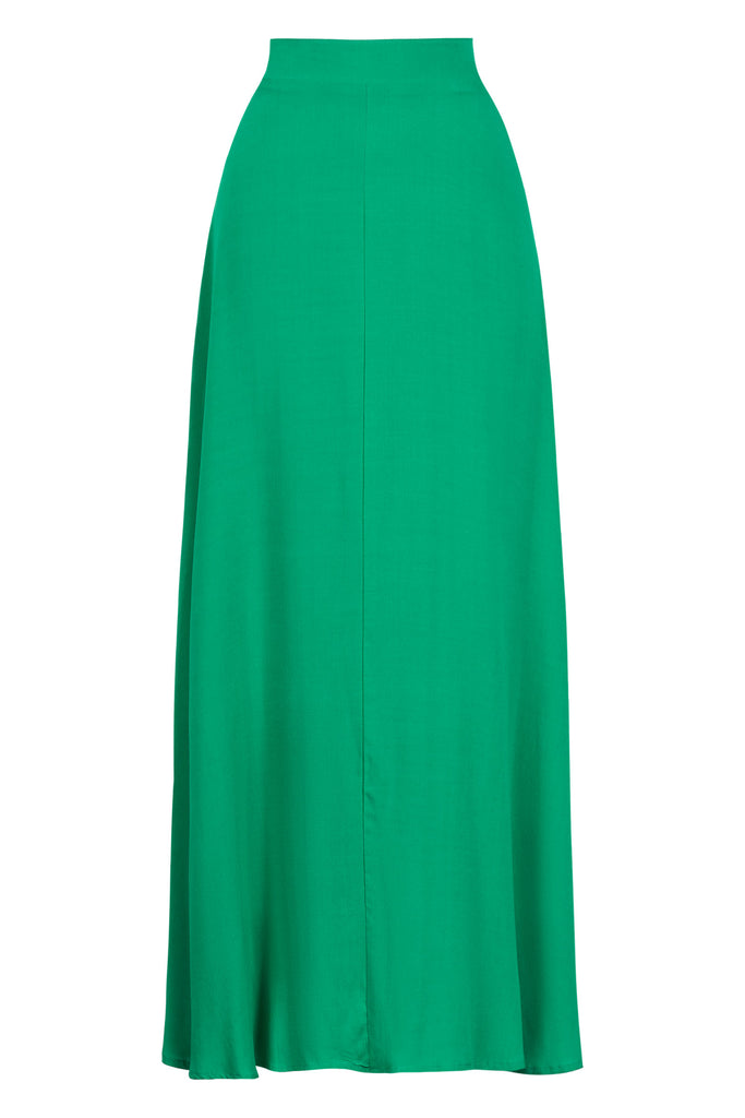 Lipari Maxi Skirt - Verde - The Haven Co