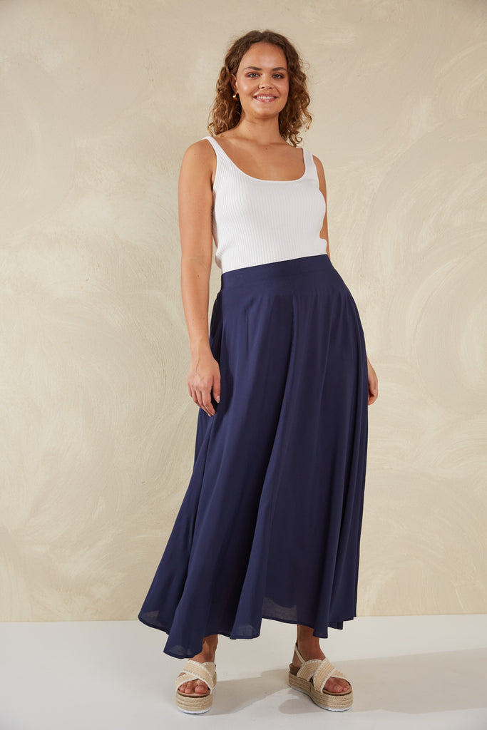 Lipari Maxi Skirt - Riviera - The Haven Co