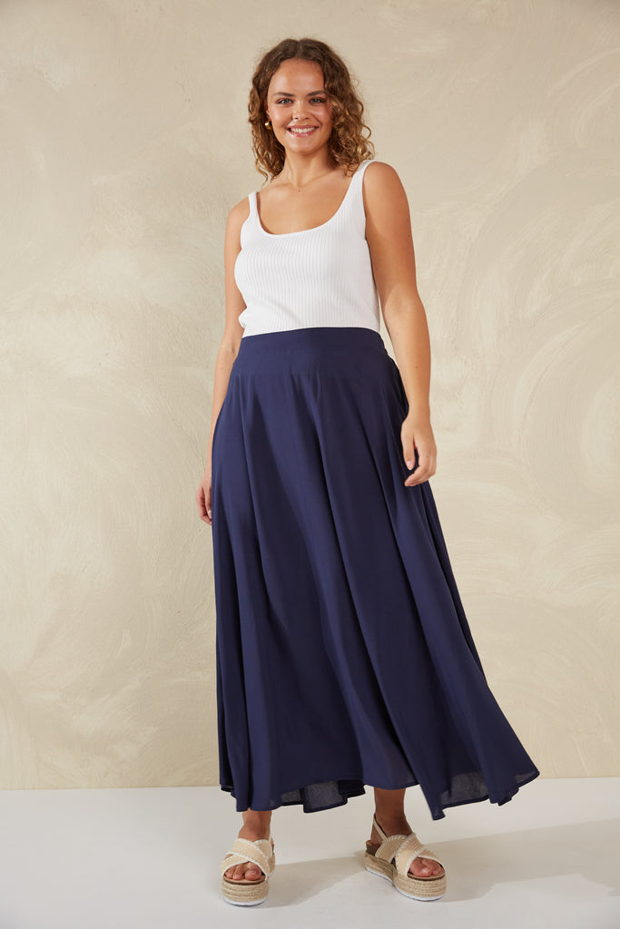 Lipari Maxi Skirt - Riviera - The Haven Co