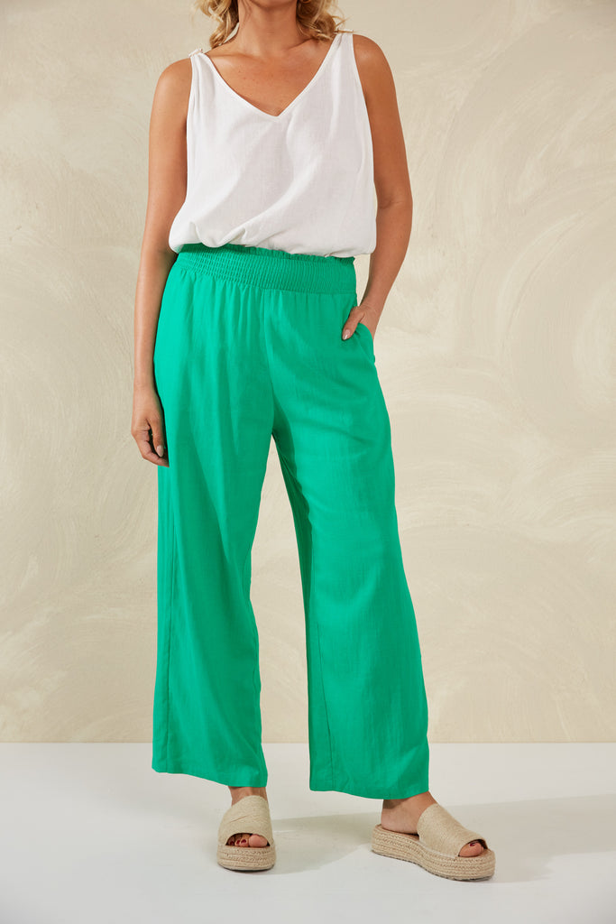 Sardinia Pant - Verde - The Haven Co