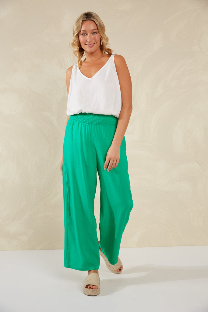 Sardinia Pant - Verde - The Haven Co
