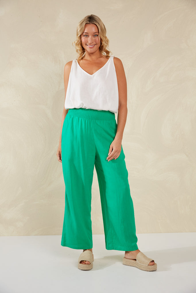 Sardinia Pant - Verde - The Haven Co