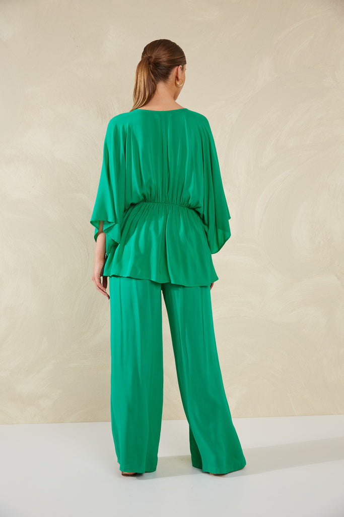 Lipari Tie Top - Verde - The Haven Co