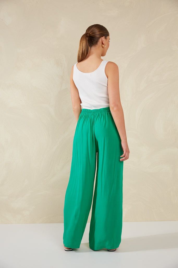 Lipari Pant - Verde - The Haven Co