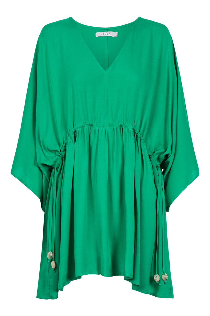 Lipari Relaxed Dress - Verde - The Haven Co