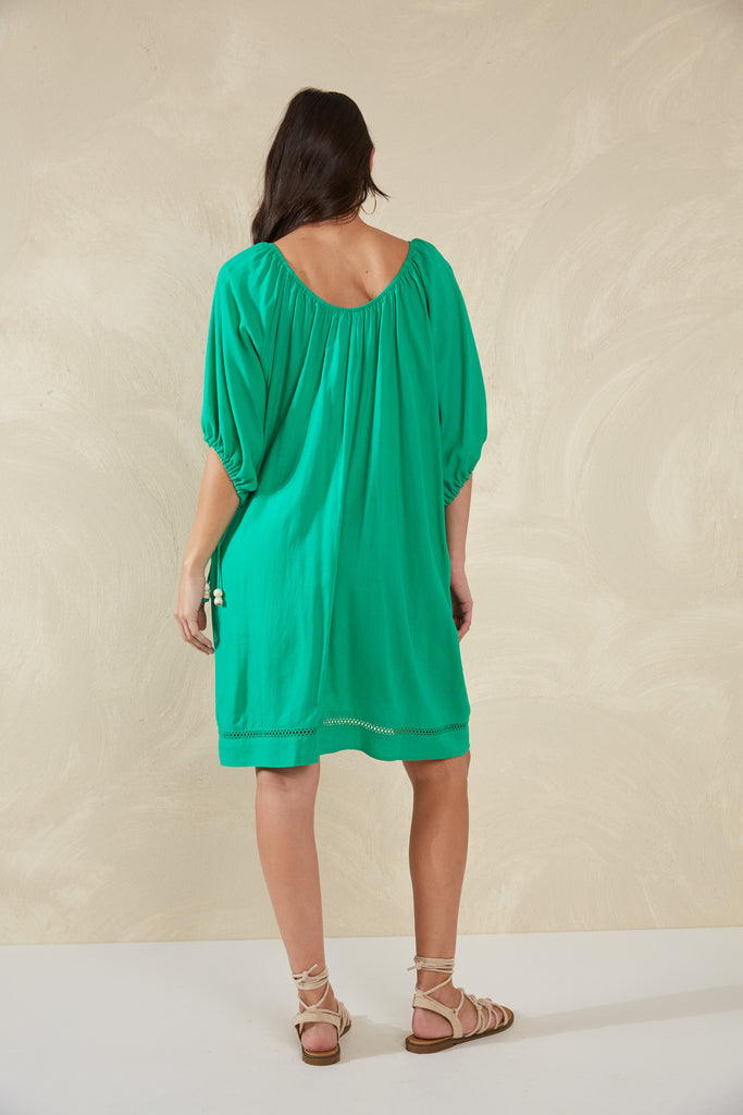 Sardinia Relaxed Dress - Verde - The Haven Co