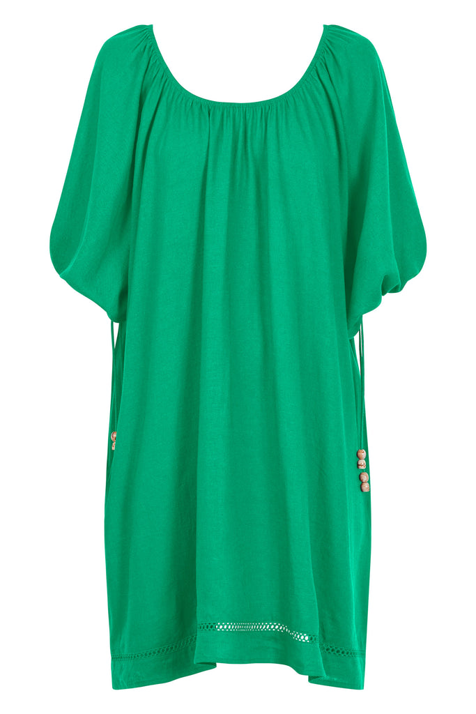Sardinia Relaxed Dress - Verde - The Haven Co
