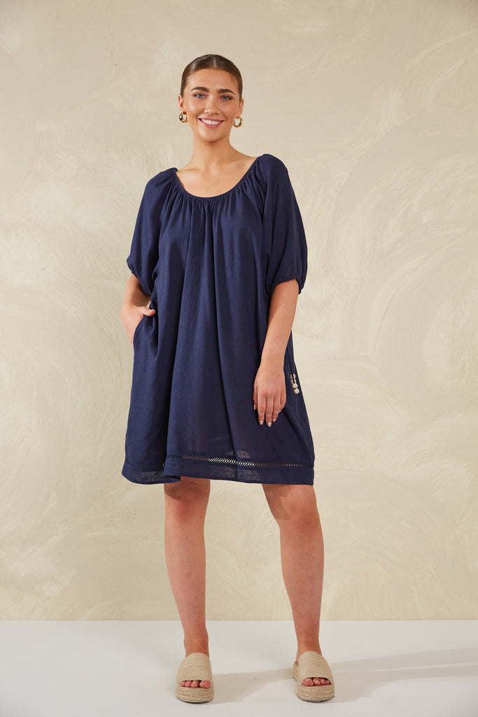 Sardinia Relaxed Dress - Riviera - The Haven Co