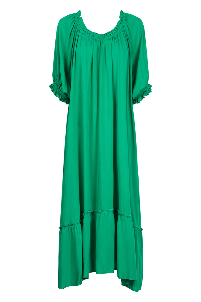 Lipari Dress - Verde - The Haven Co