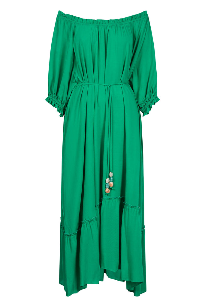 Lipari Dress - Verde - The Haven Co