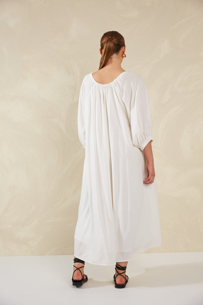 Sardinia Relaxed Maxi - Bianco - The Haven Co