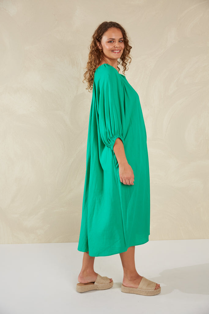 Sardinia Relaxed Maxi - Verde - The Haven Co