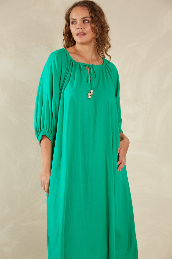 Sardinia Relaxed Maxi - Verde - The Haven Co