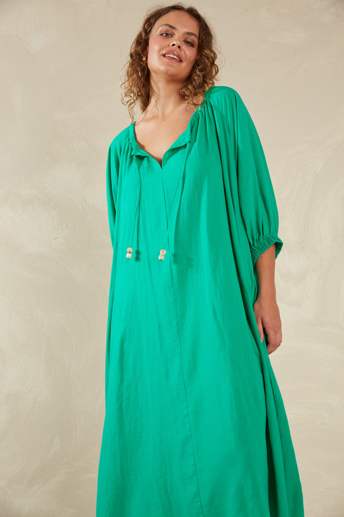 Sardinia Relaxed Maxi - Verde - The Haven Co