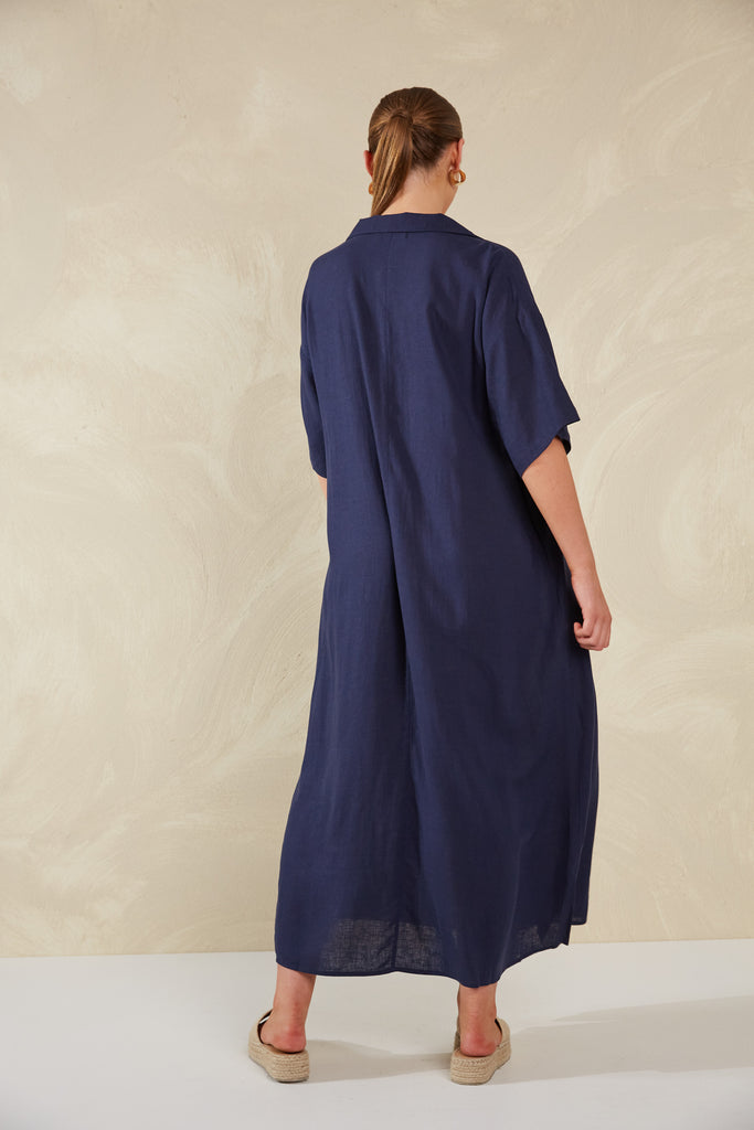 Sardinia Kaftan Dress - Riviera - The Haven Co
