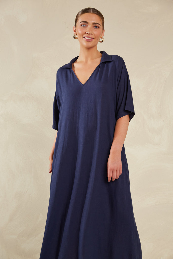 Sardinia Kaftan Dress - Riviera - The Haven Co