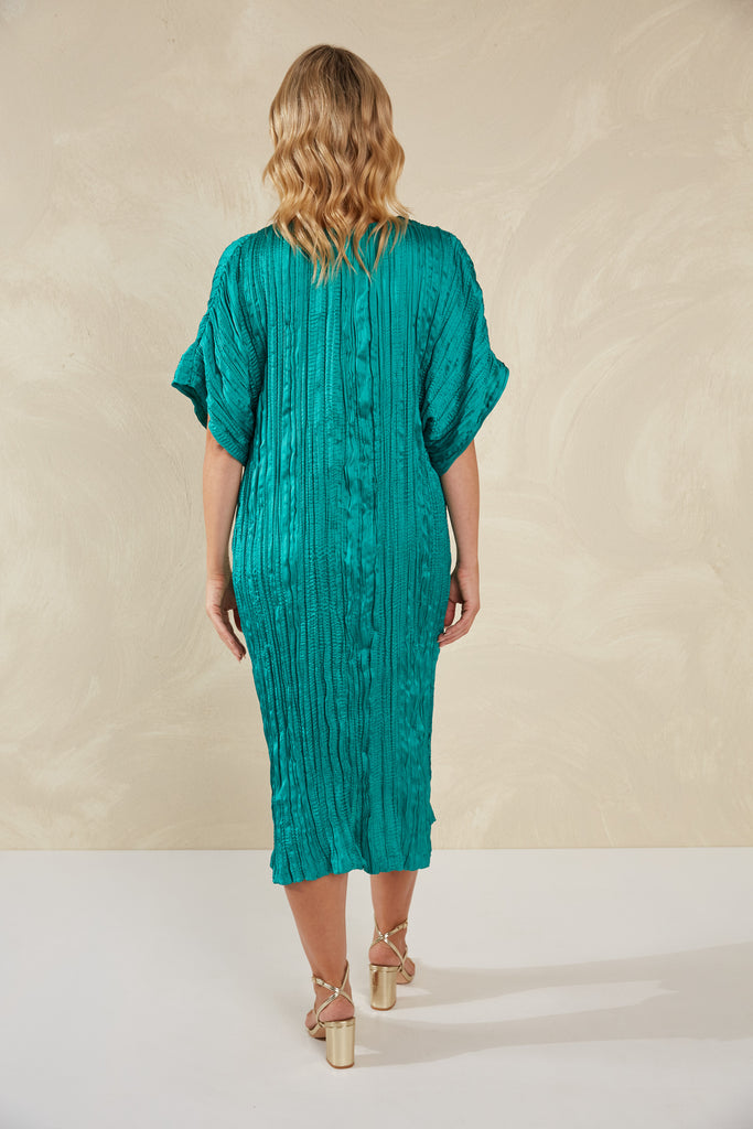 Verona Dress - Aqua - The Haven Co