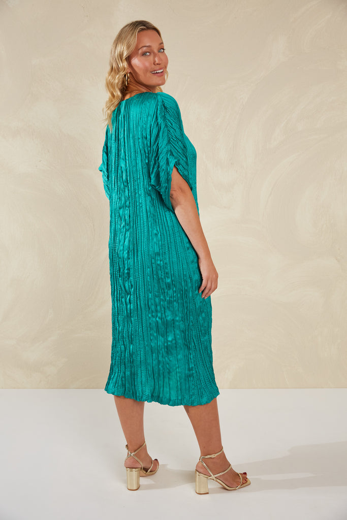 Verona Dress - Aqua - The Haven Co