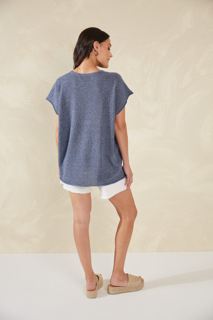 Como Knit Top - Riviera - The Haven Co