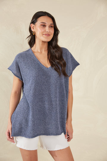 Como Knit Top - Riviera - The Haven Co