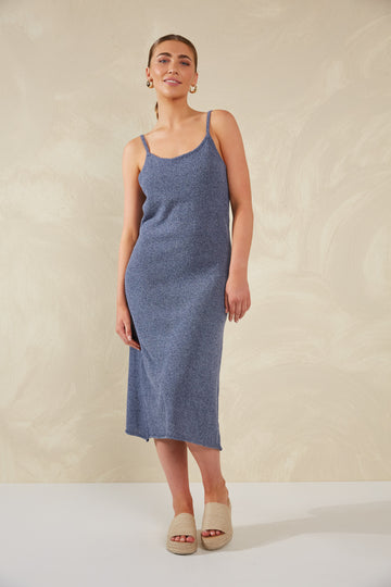 Como Knit Dress - Riviera - The Haven Co